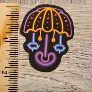 10 for $10 Sticker Neon Retro Groovy Graffiti Stickers Umbrella Rain 592